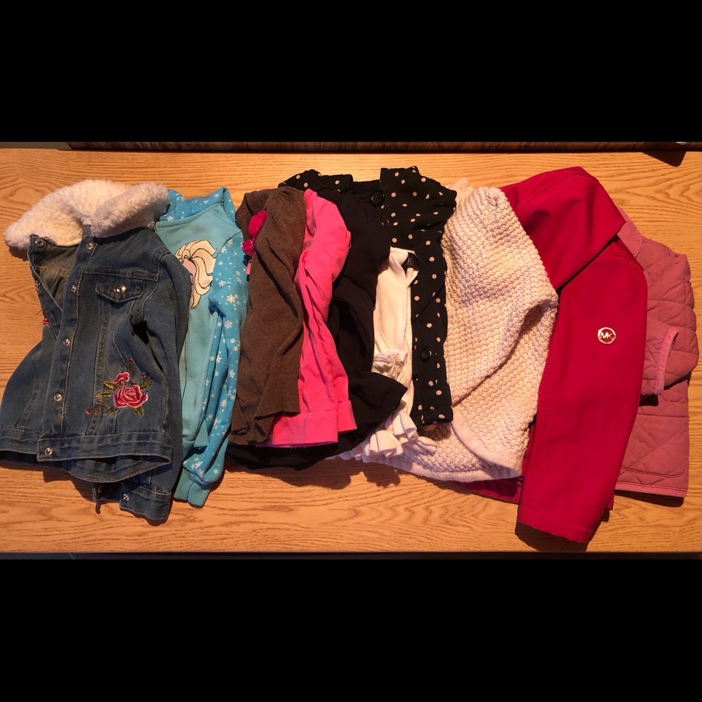 Spring jackets and sweaters - 10 pieces